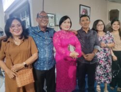 Ketua KBPP Polri Sumut Helena Lumbangaol, Hadiri Open House Keluarga Besar Anggota DPRD Antonius Devolis Tumanggor